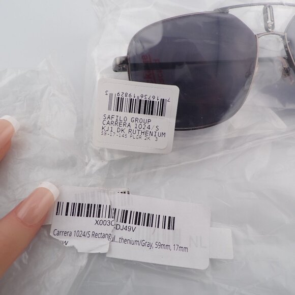 Carrera Arise Pilot Aviator Shades, Brow Bar Logo Detail Rectangle Summer Spring main image 16